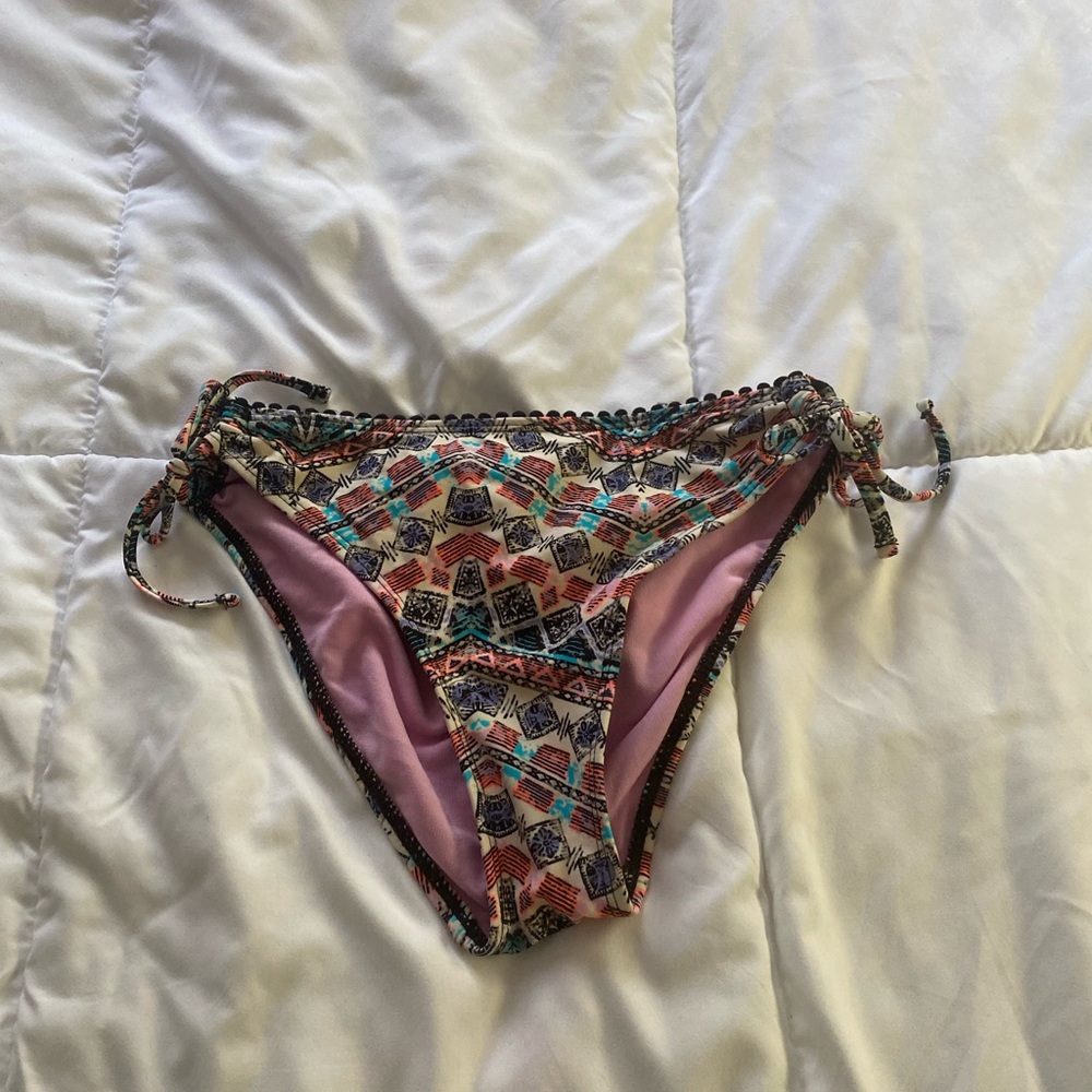Nwot endless sun bikini bottoms size medium multi colors